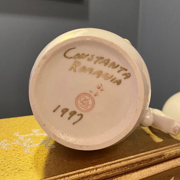 3 For $25 Vintage Romanian Crayfish Beer Stein  Mug - Picture 4 of 5